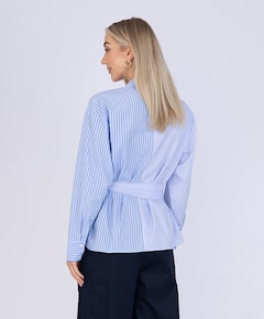 Dames blouse blauw