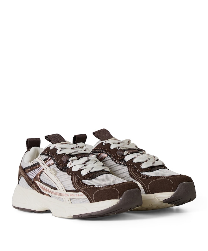 Zara meisjes sneakers bruin