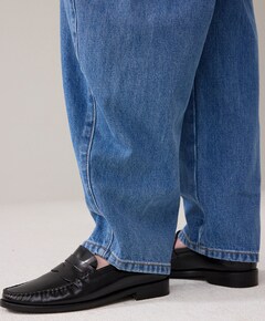 Cocoon fit Soft comford twill dames jeans blauw