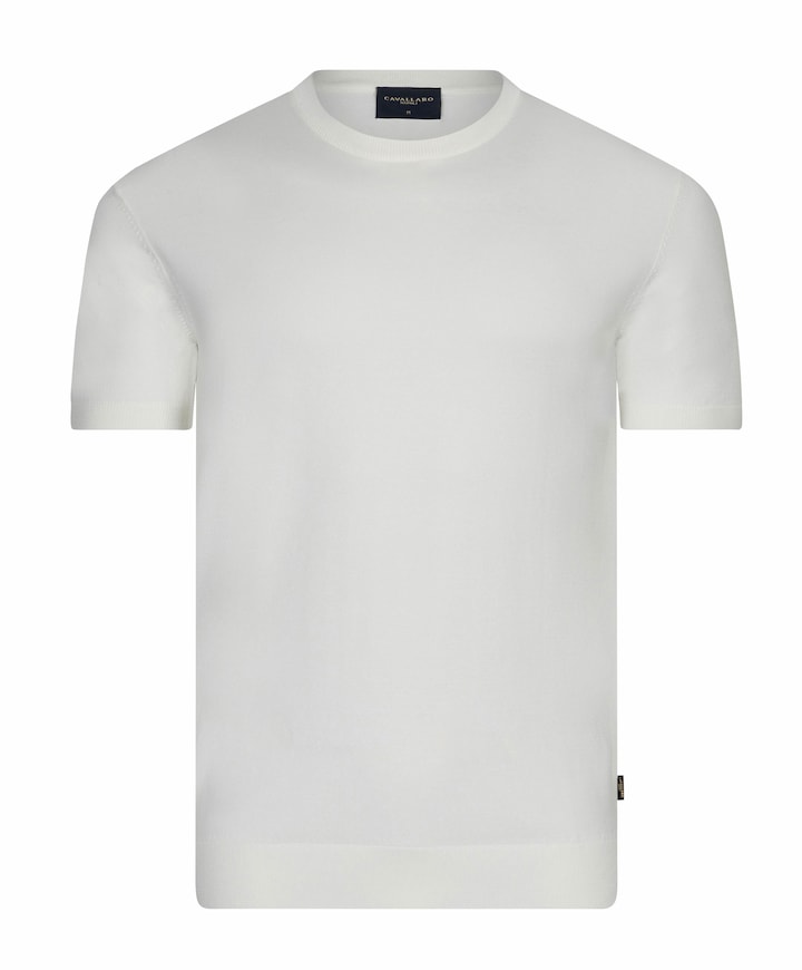 Heren T-shirt ecru