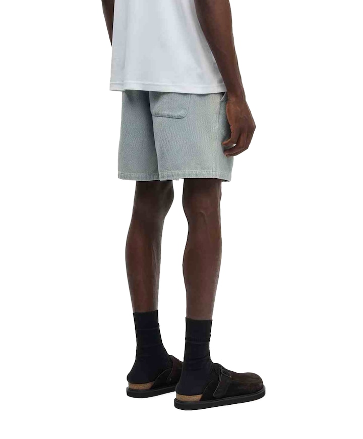 Sajabari heren korte broek blauw