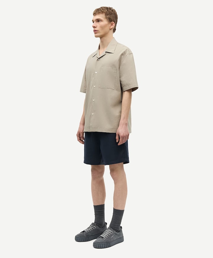Sajabari shorts heren korte broek blauw