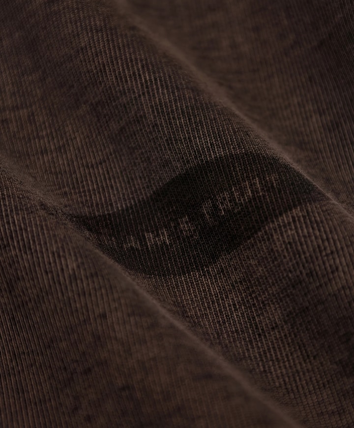 Heren T-shirt bruin