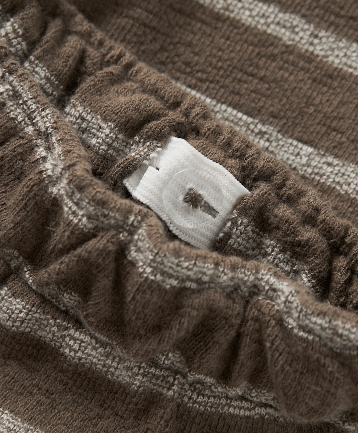 NBMOBY LOOSE LIL meisjes broek bruin