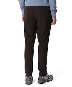 THEOPL 285 MELANGE heren broek bruin