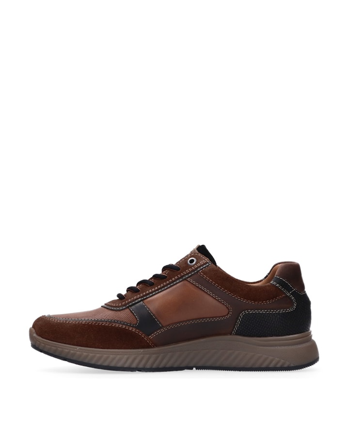 Maurizio heren sneakers bruin