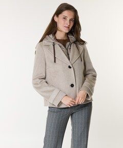 Dames jas beige