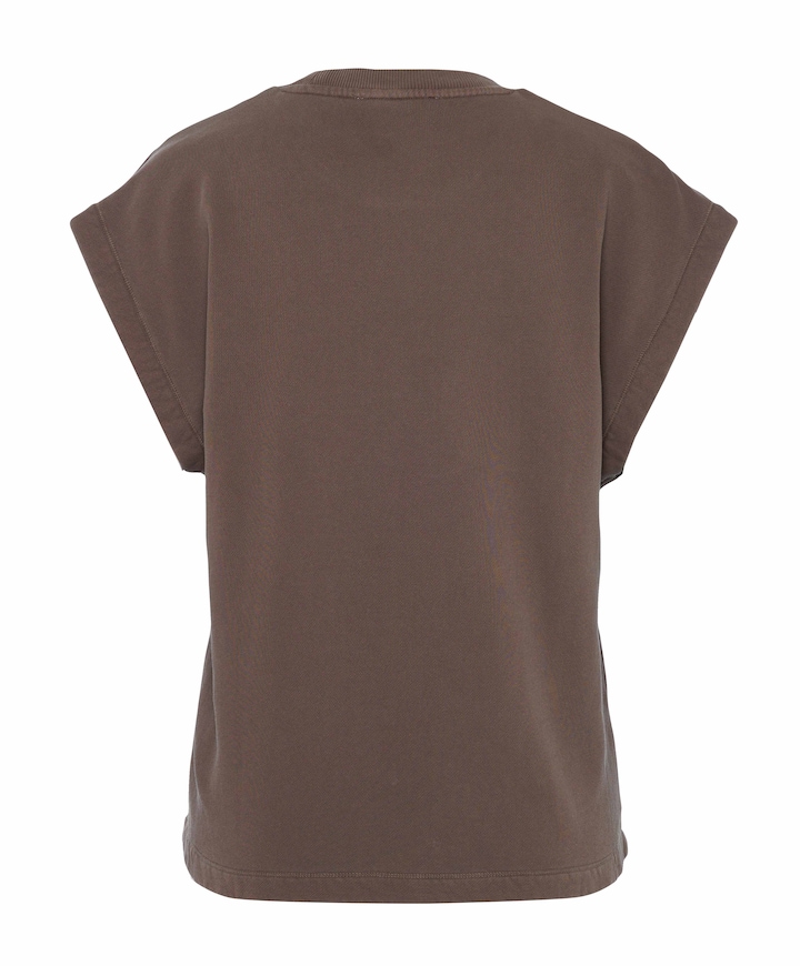 Dames top bruin