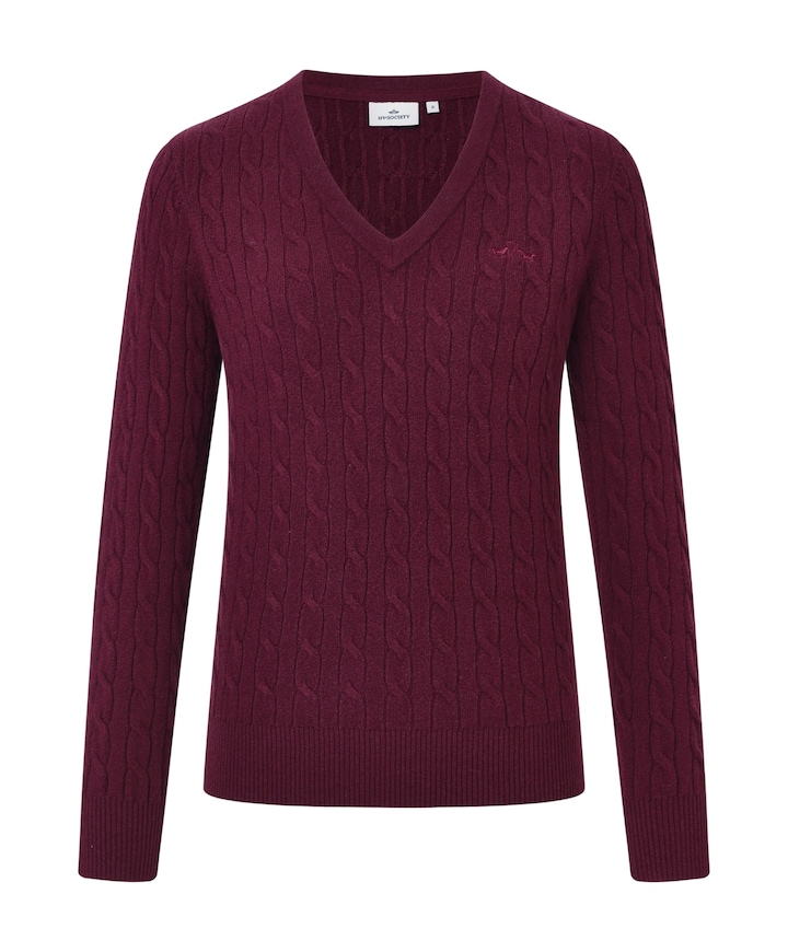 Dames trui bordeaux