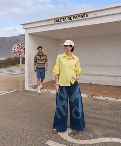 WKDVORTICE dames jeans blauw