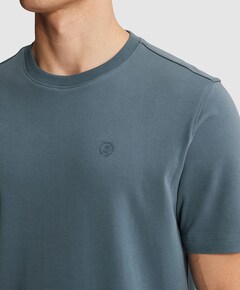 Heren T-shirt blauw
