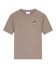 Heren T-shirt beige