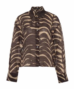Dames blouse bruin