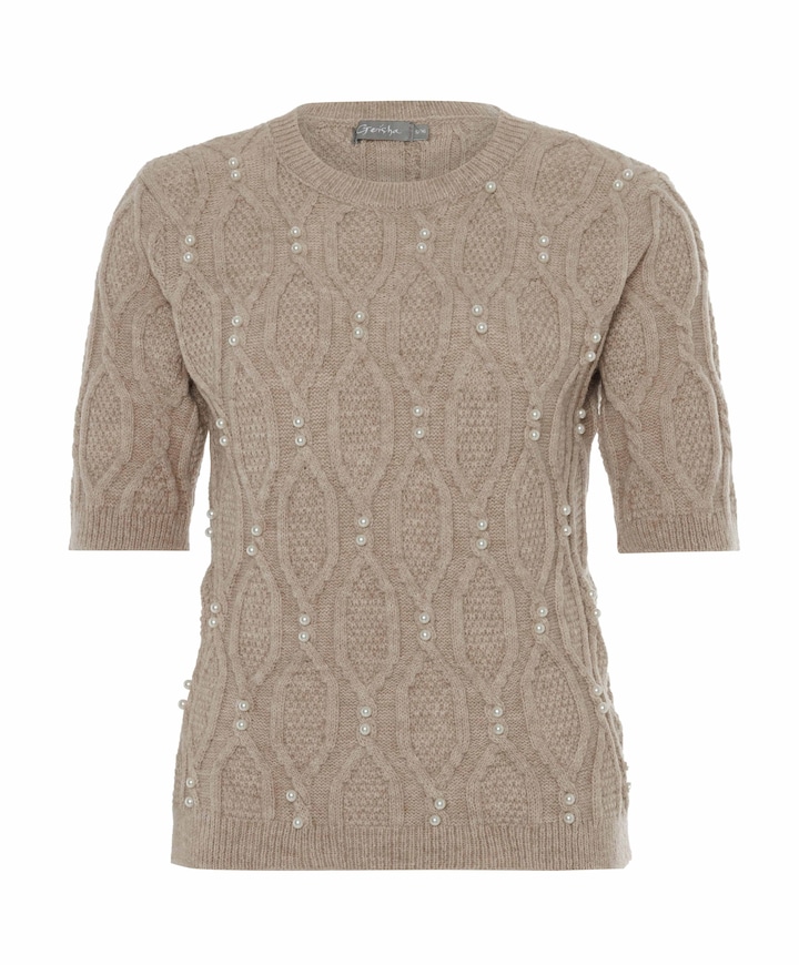 Dames trui beige