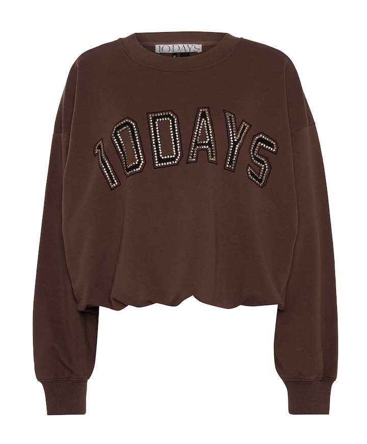 Dames sweater bruin