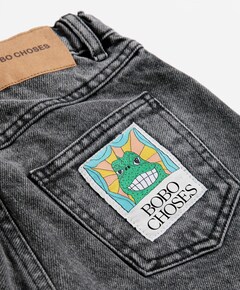 Beast Tag Denim uniseks jeans  grijs