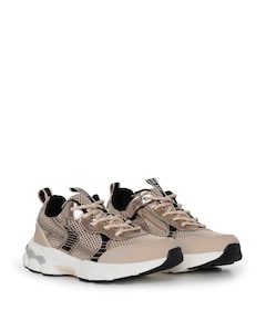 meisjes sneakers beige