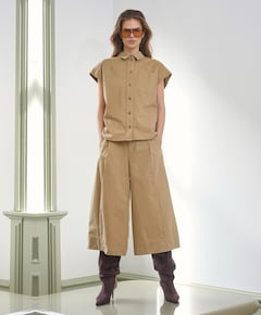 Dames blouse beige