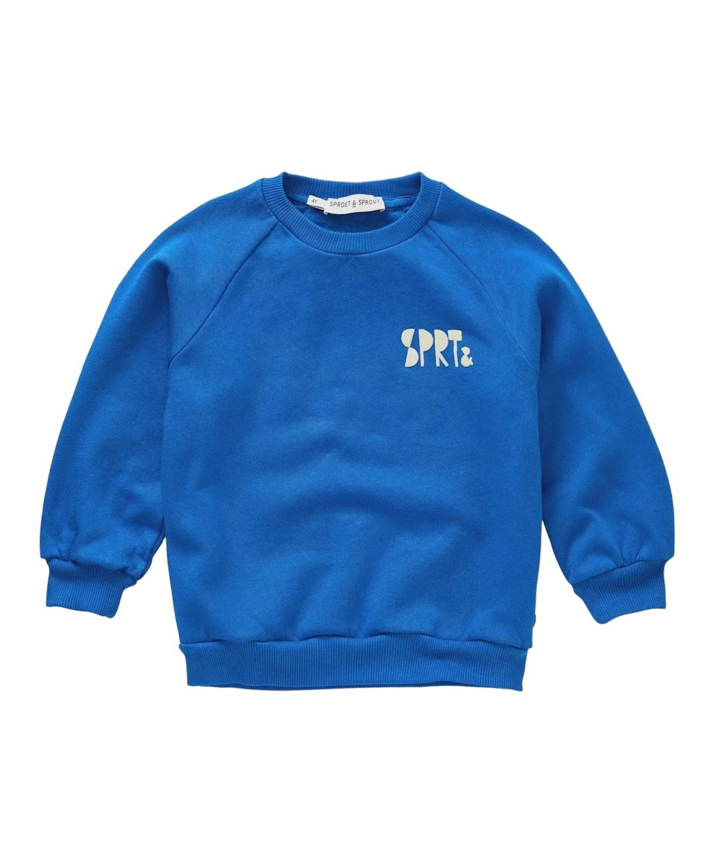 Jongens sweater blauw