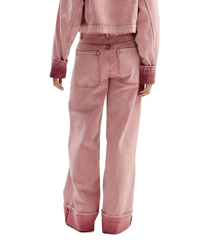 MADELYNN-PA dames jeans roze