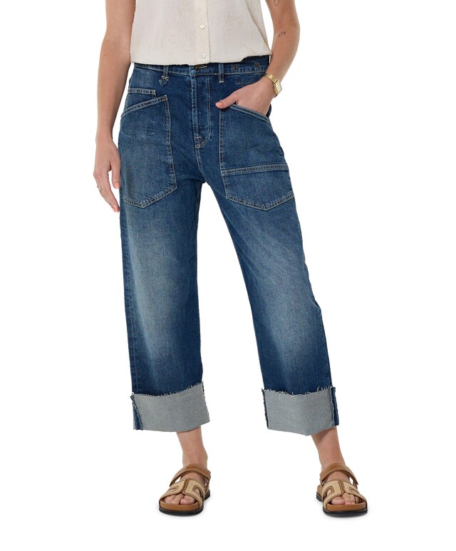 BAGGY jeans blauw