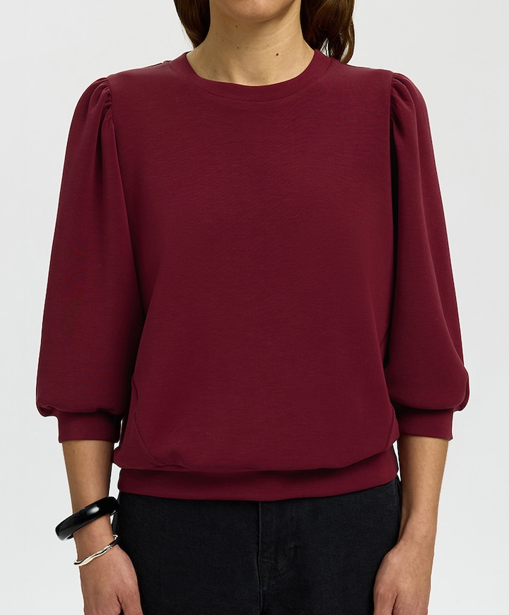 Dames sweater bordeaux