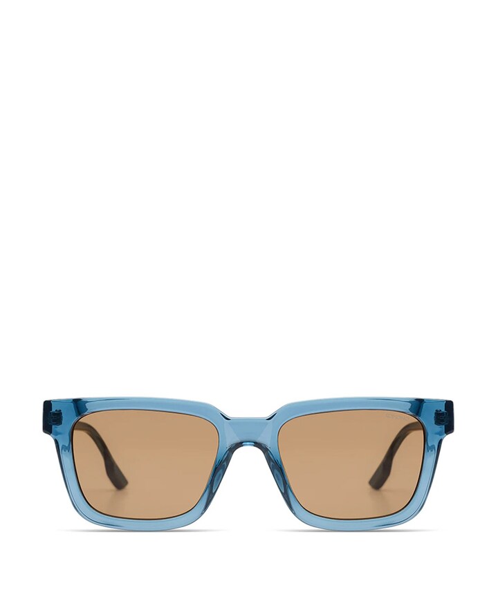 Heren zonnebril blauw