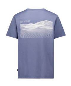 Heren T-shirt blauw