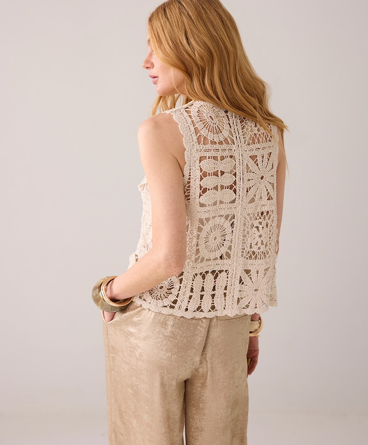 Gilet beige