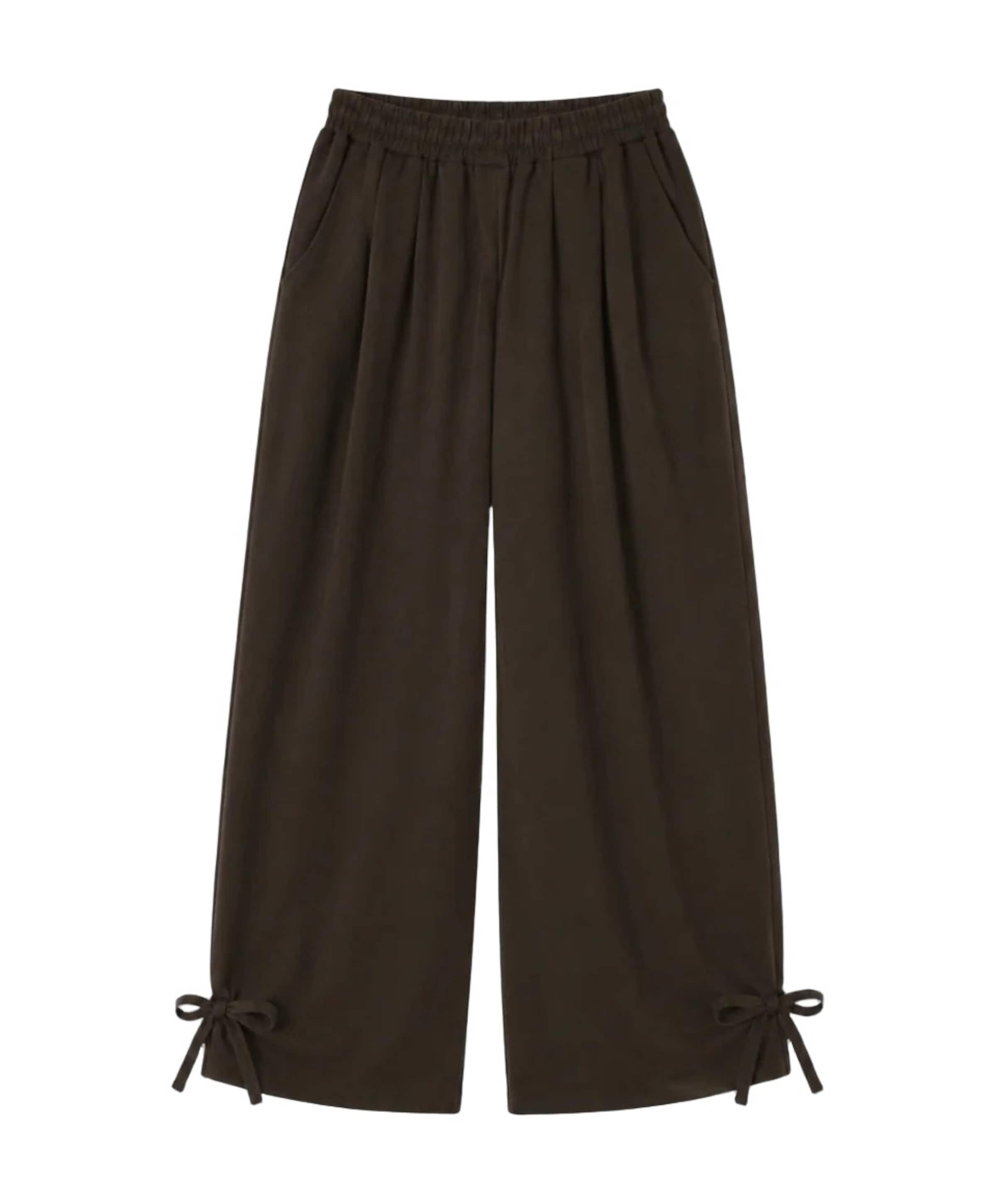 meisjes pantalon bruin