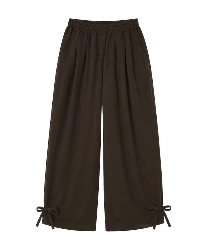 meisjes pantalon bruin