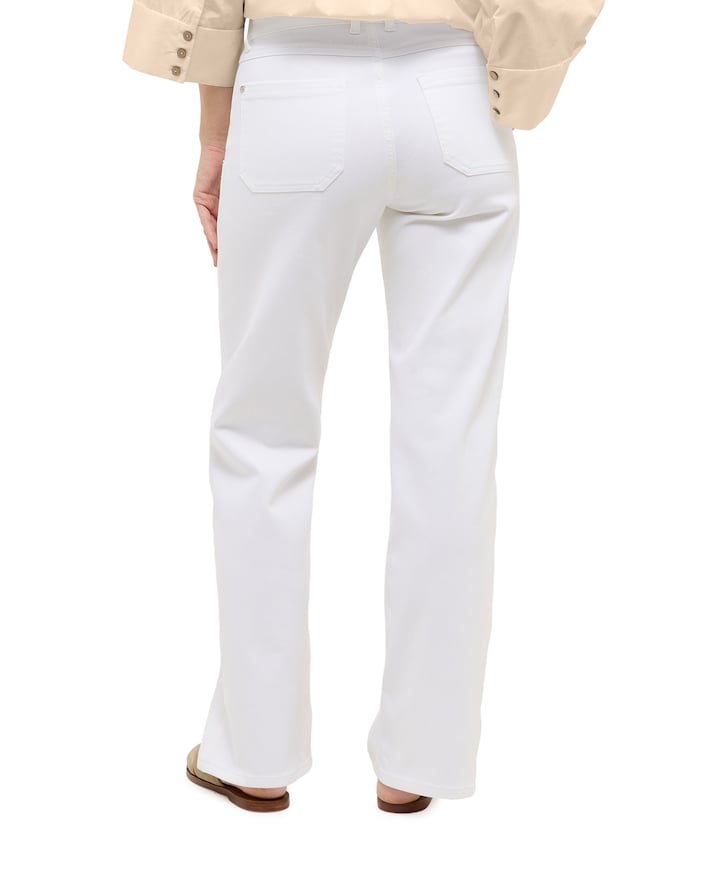 LIZ URBAN dames jeans wit