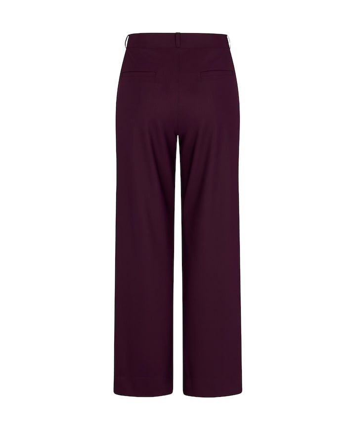 Lexie LONG bonded trousers dames broek bordeaux