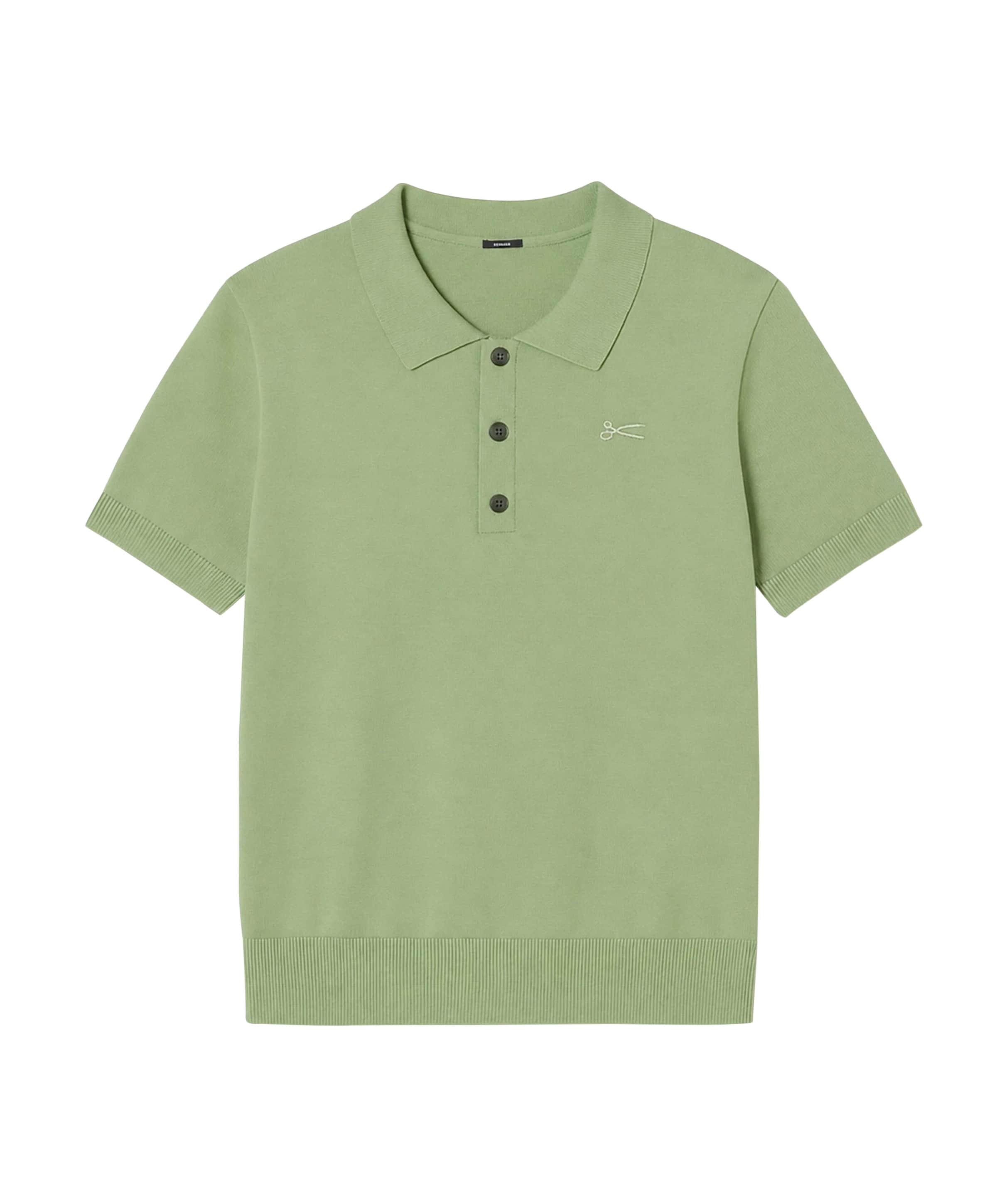 Heren polo groen