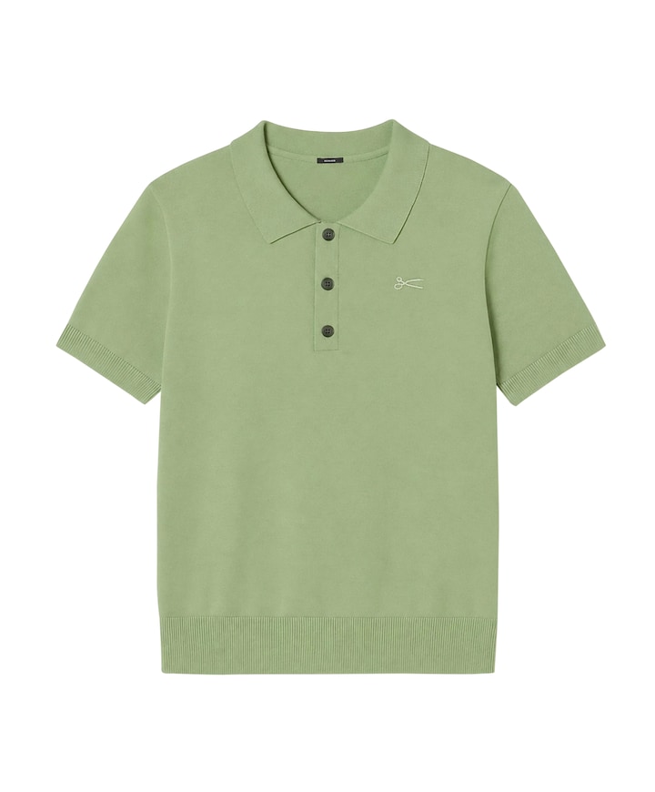 Heren polo groen