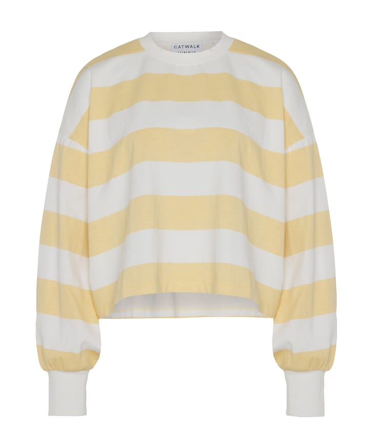 Dames longsleeve geel