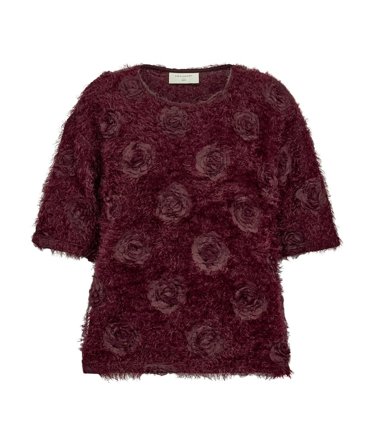 Dames trui bordeaux