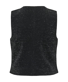 Meisjes gilet zwart