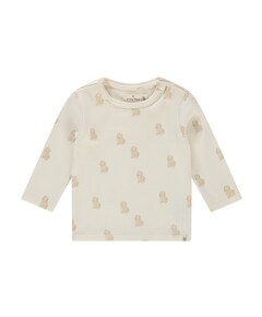 Uniseks longsleeve ecru