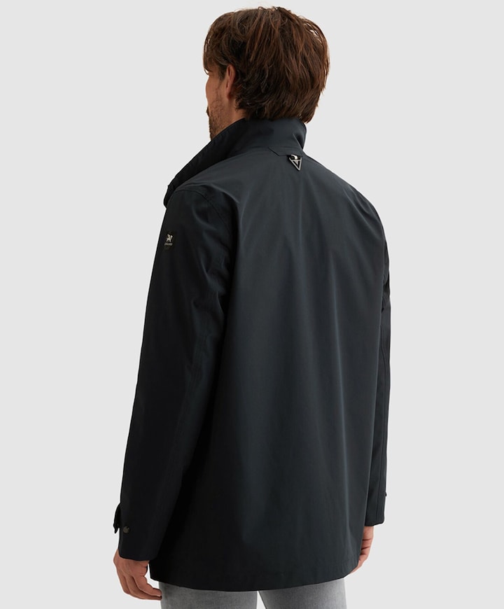 Heren jas blauw