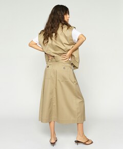 Dames rok beige