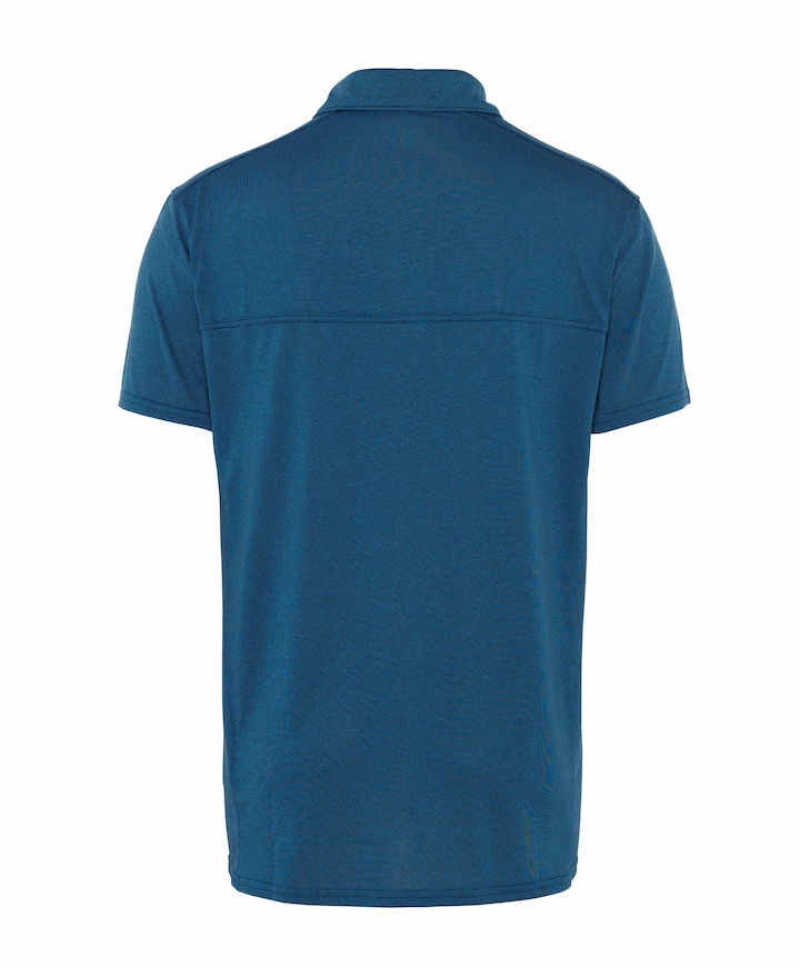 Heren polo blauw