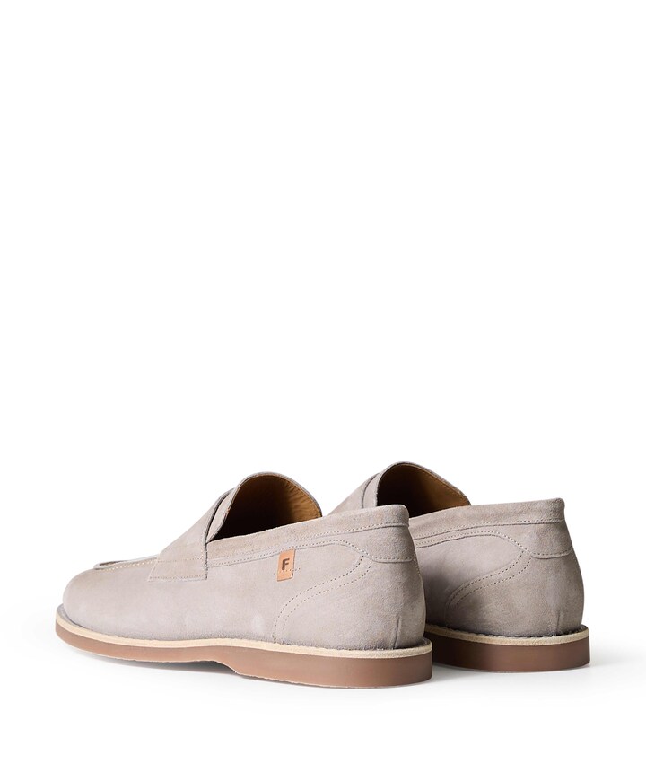 heren instappers grijs