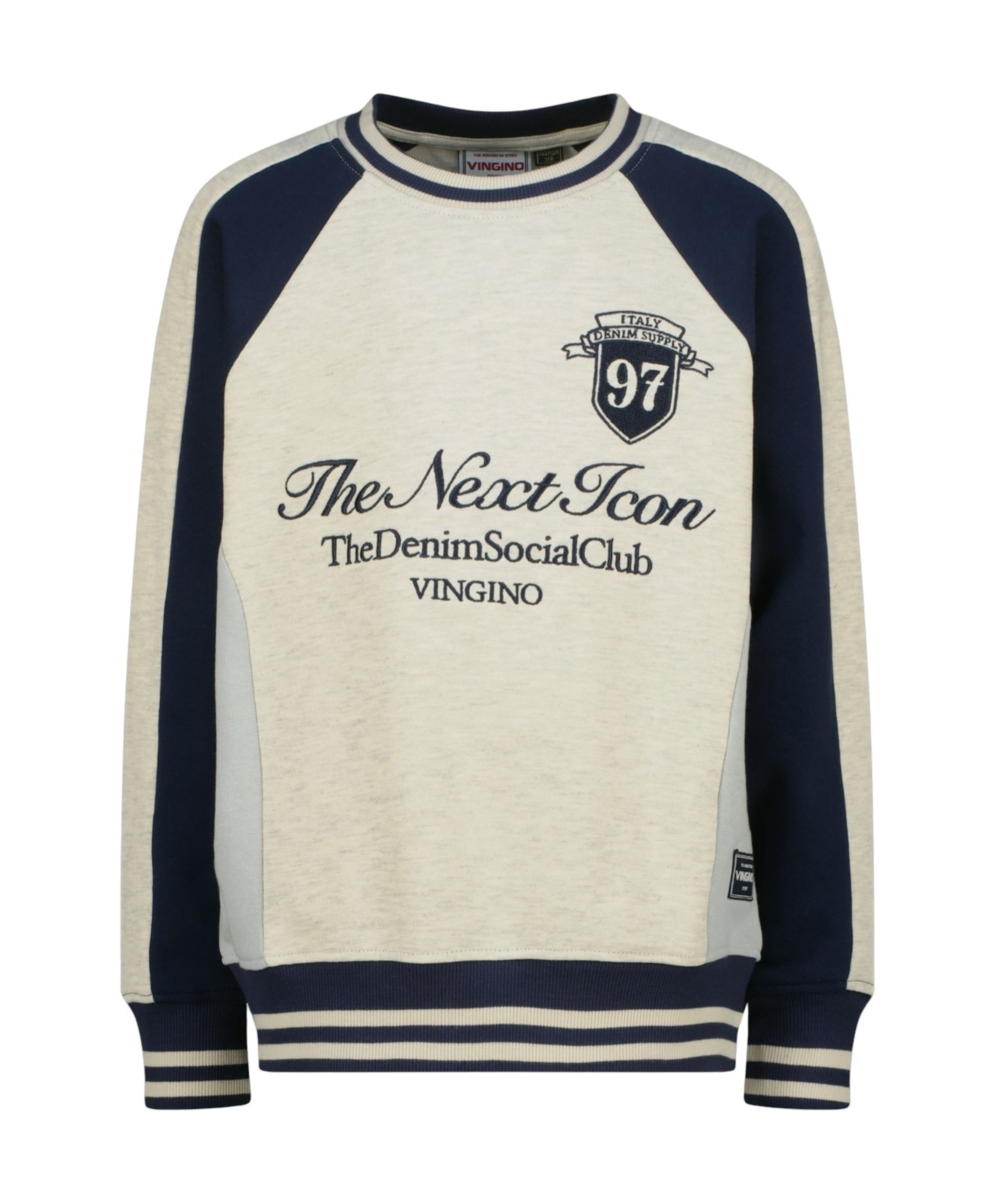 Jongens sweater ecru