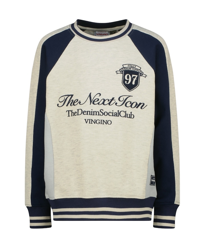 Jongens sweater ecru
