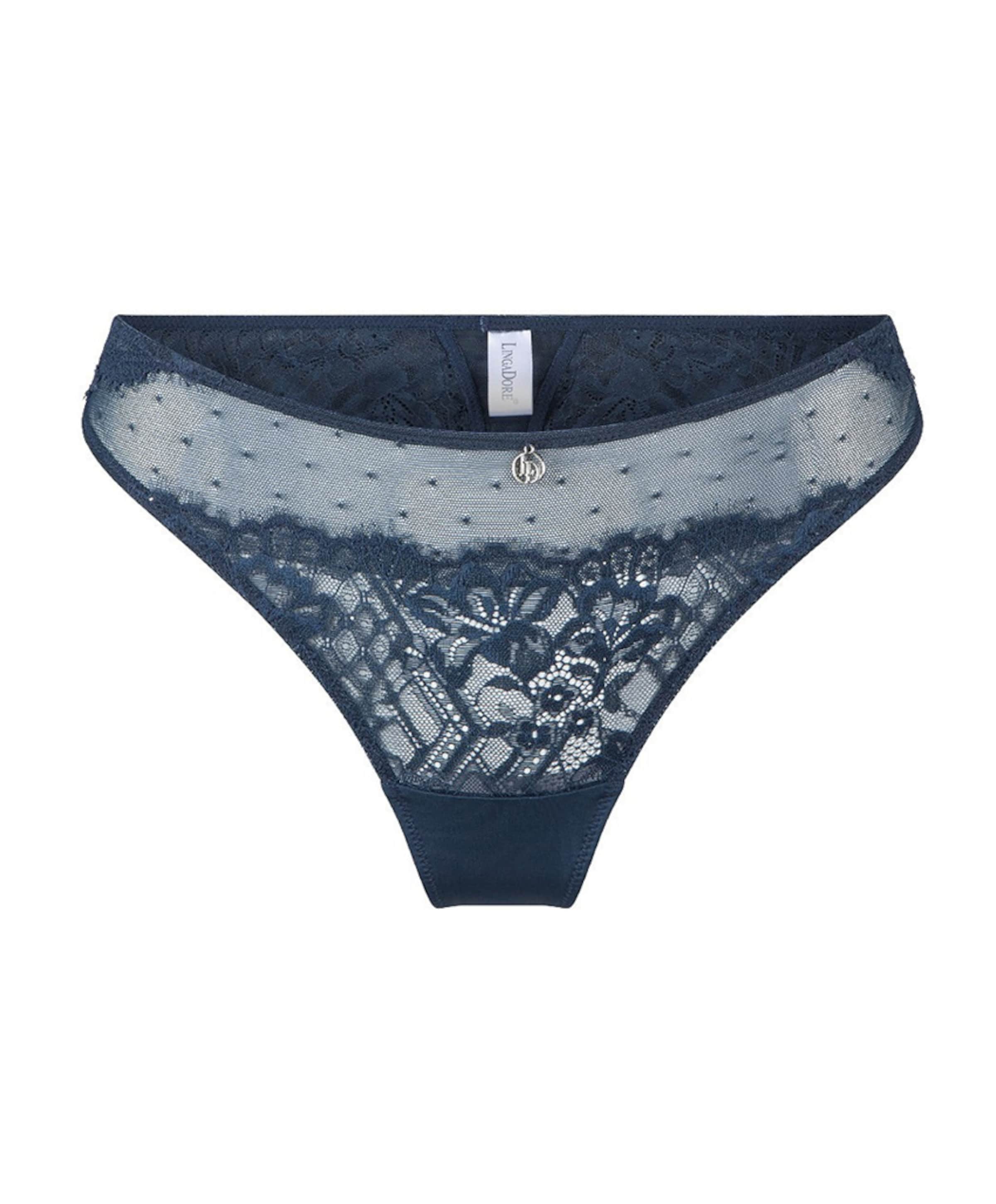 Dames string blauw