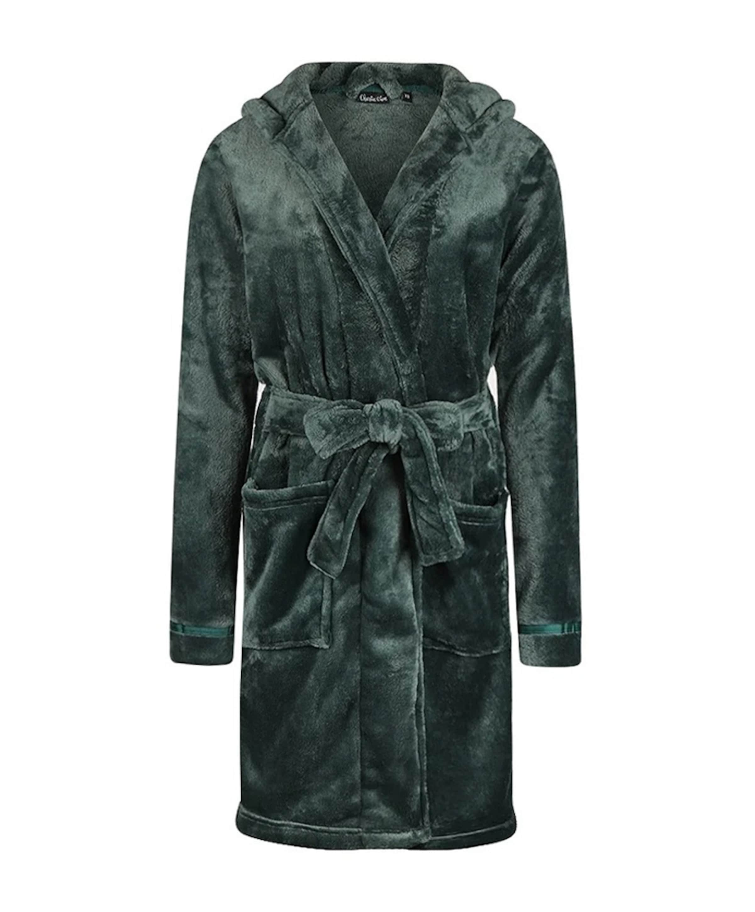 Dames ochtendjas groen