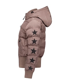 Dames ski-jas beige