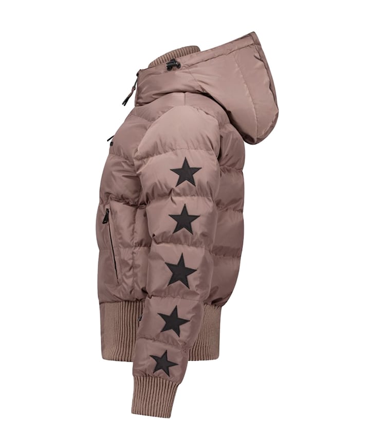 Dames ski-jas beige
