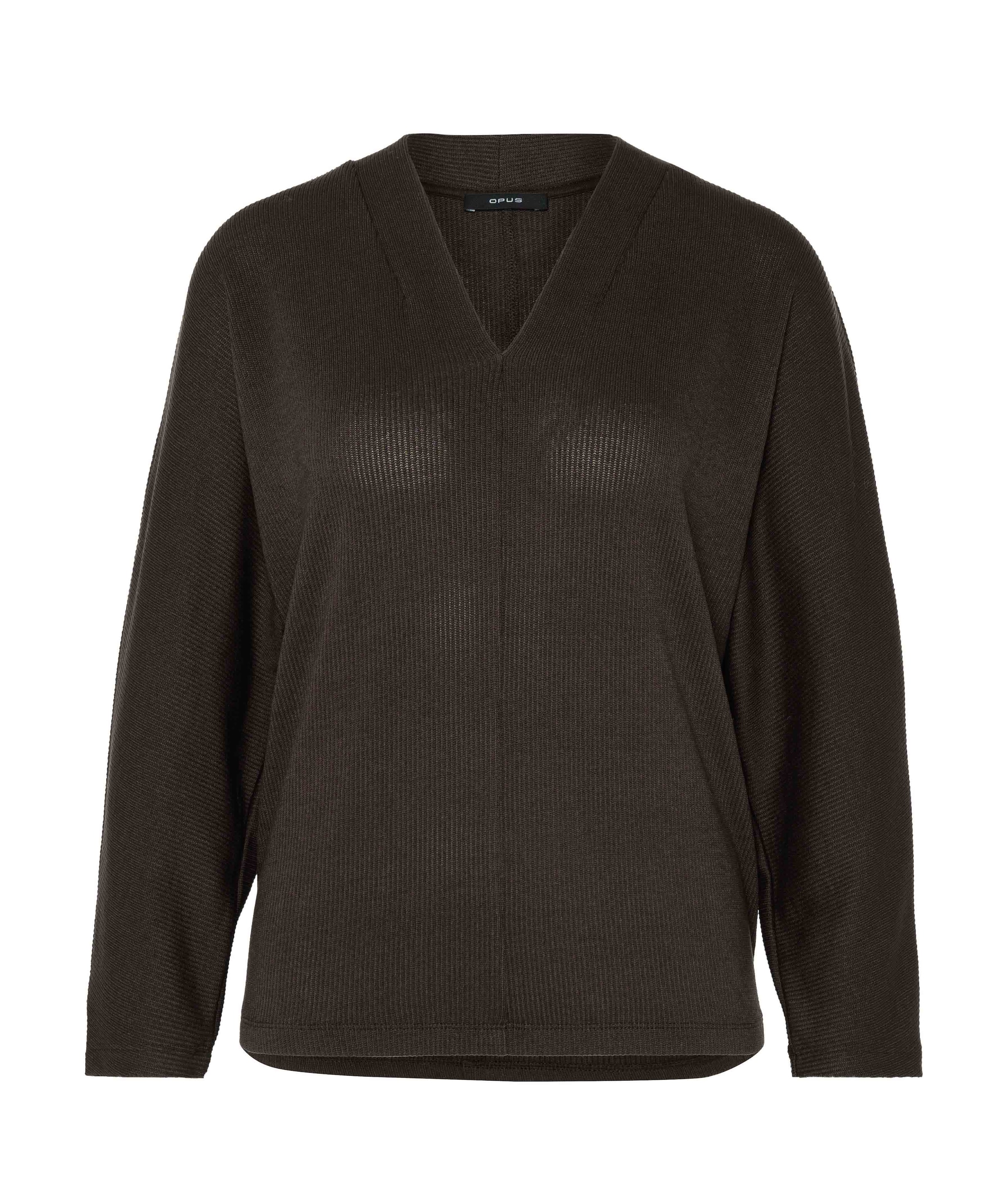 Dames longsleeve bruin